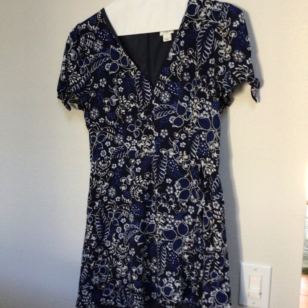 J Crew faux wrap dress 8 Cute!